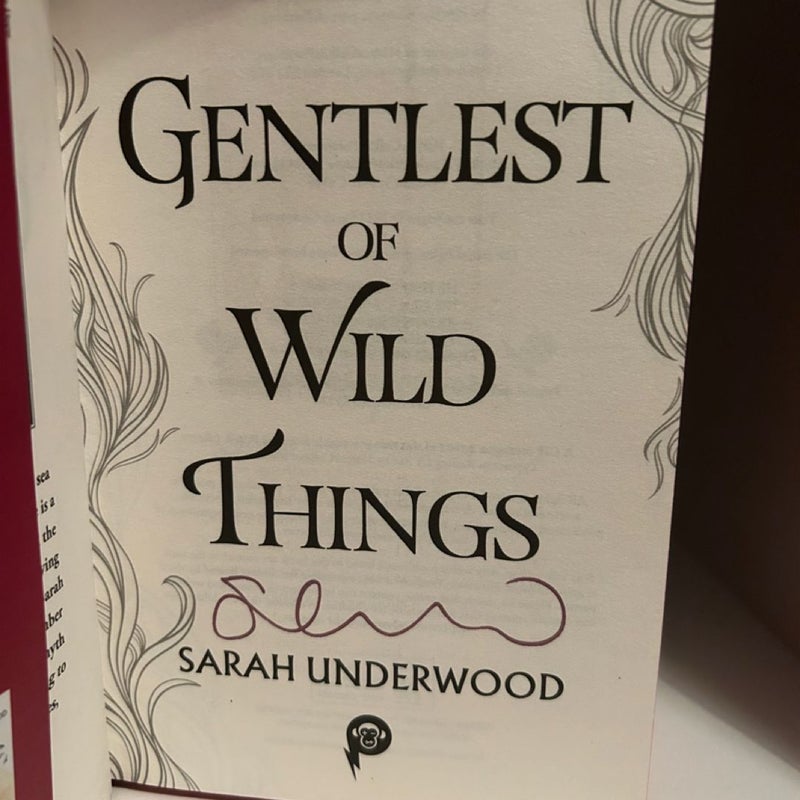 Gentlest of Wild Things Signed Edition 