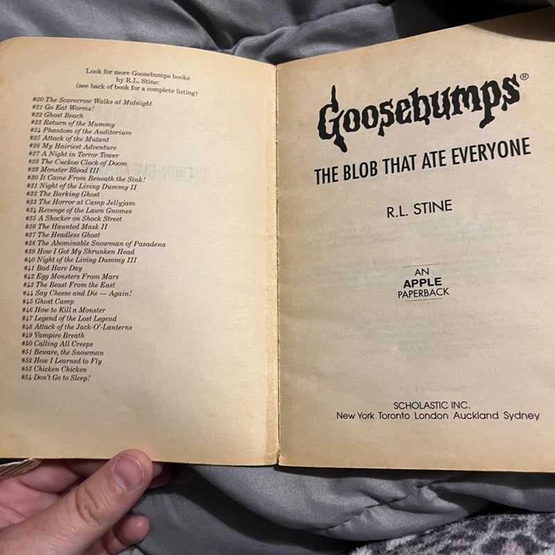 Goosebumps: The Blob that ate everyone 