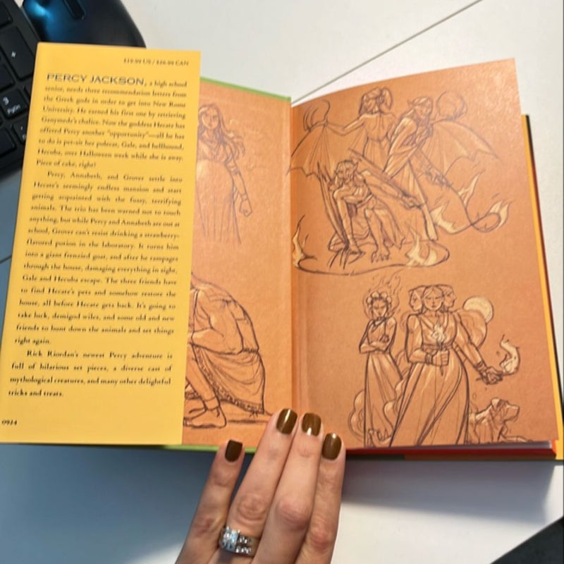 Percy Jackson and the Olympians Wrath of the Tripple Goddess