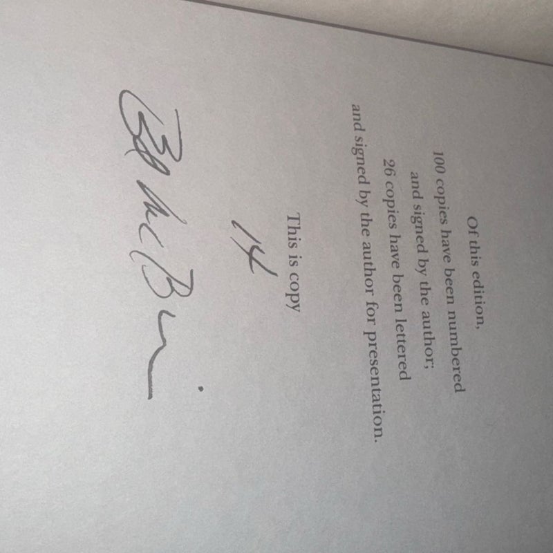 THE MUGGER SIGNED 