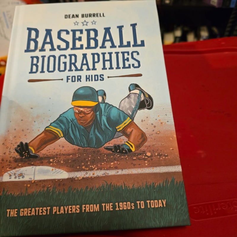 Baseball Biographies for Kids