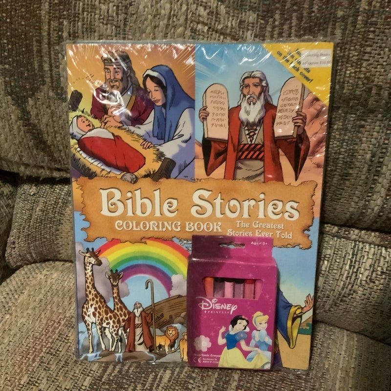 Bible Stories Coloring Book