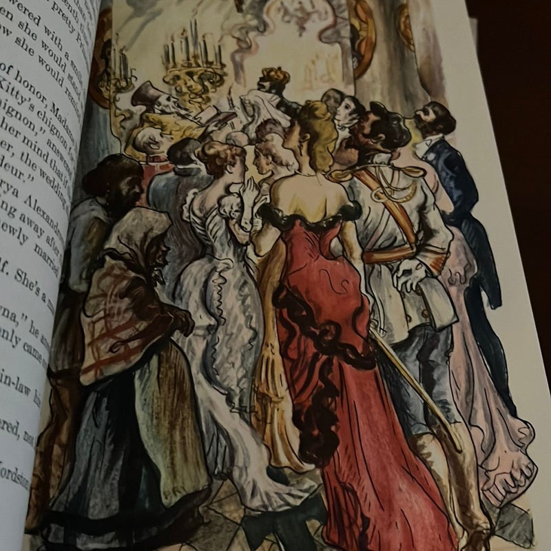 Anna Karenina-Vintage-1939-2 volumes-illustrated