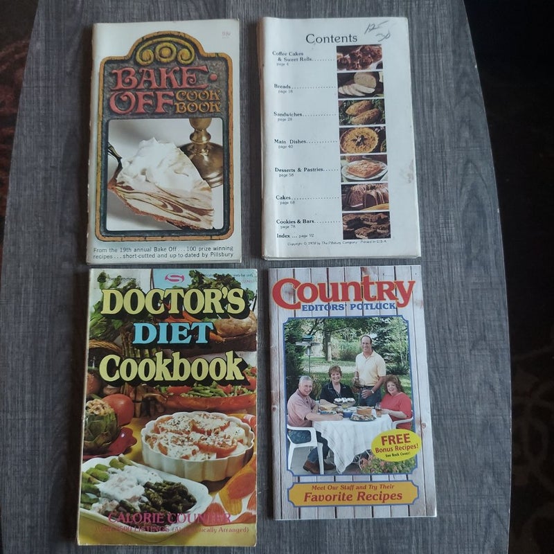 Various Cook books