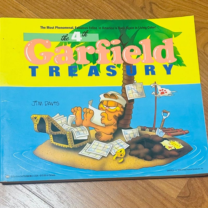 The Fourth Garfield Treasury. Vintage 1987