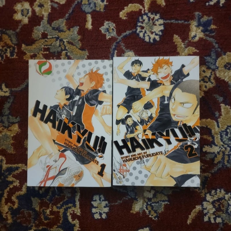 Haikyu!!, Vol. 1 & Vol. 2