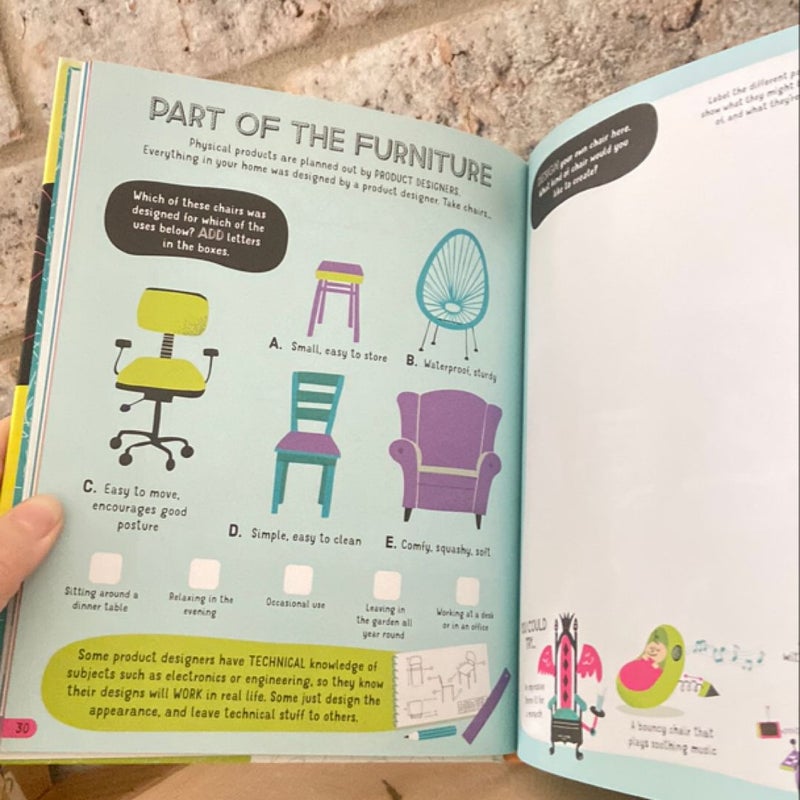 Usborne Design Activity Book