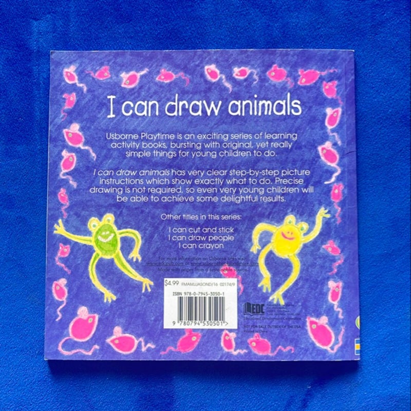 I Can Draw Animals Pb