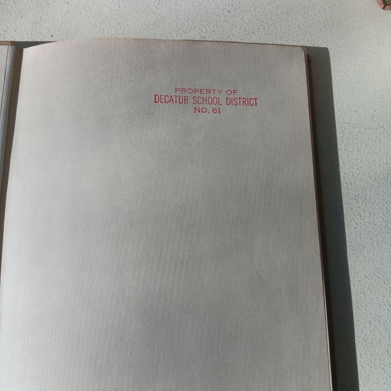 Music in Our Town 1956 Vintage Silver Burdett Company Note Book Sing Along 