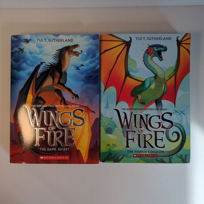 *Wings of Fure Bundle* 1-5 The Dragonet Prophecy, The Lost Heir, The Hidden Kingdom, The Dark Secret, The Brightest Night