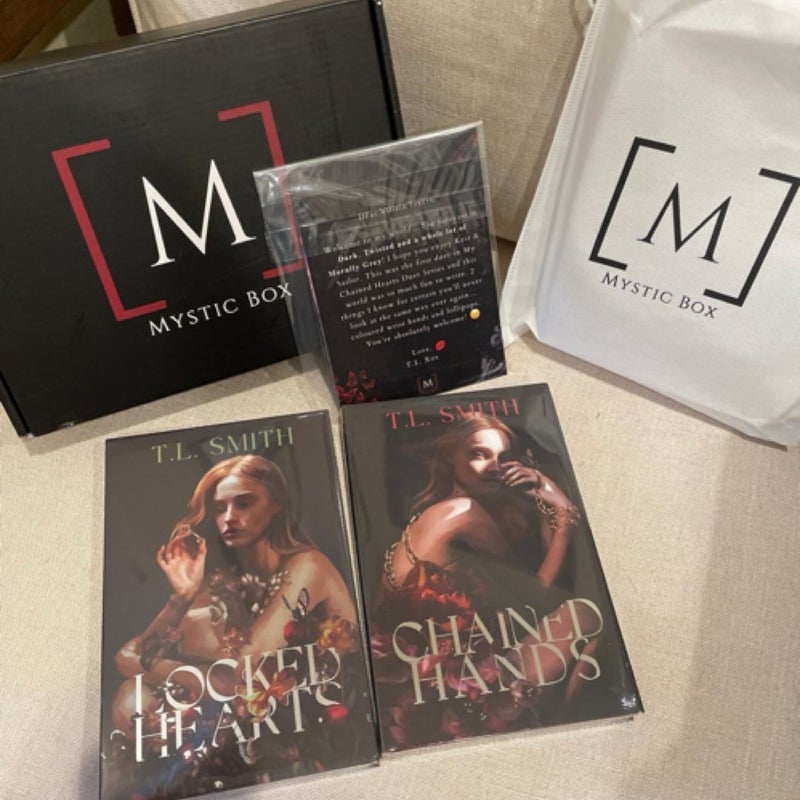 Mystic Book Box - Chained Hands & Locked Hearts by TL Smith