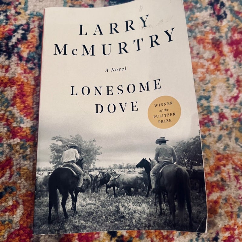 Lonesome Dove (Trade Paperback) By Larry McMurtry - Very Good Pulitzer Prize