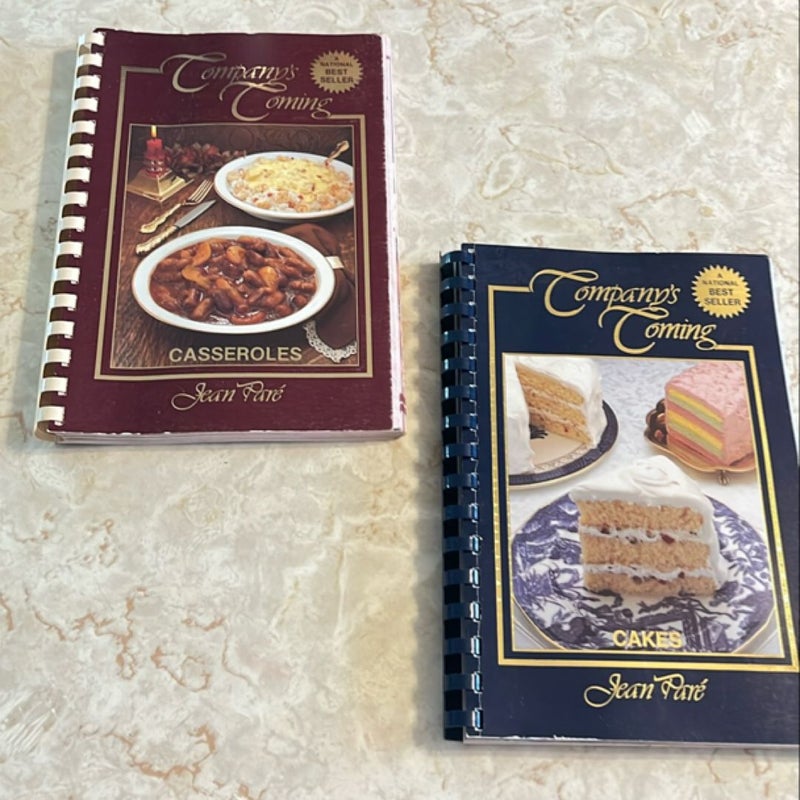 Vintage Company’s Coming recipe book set