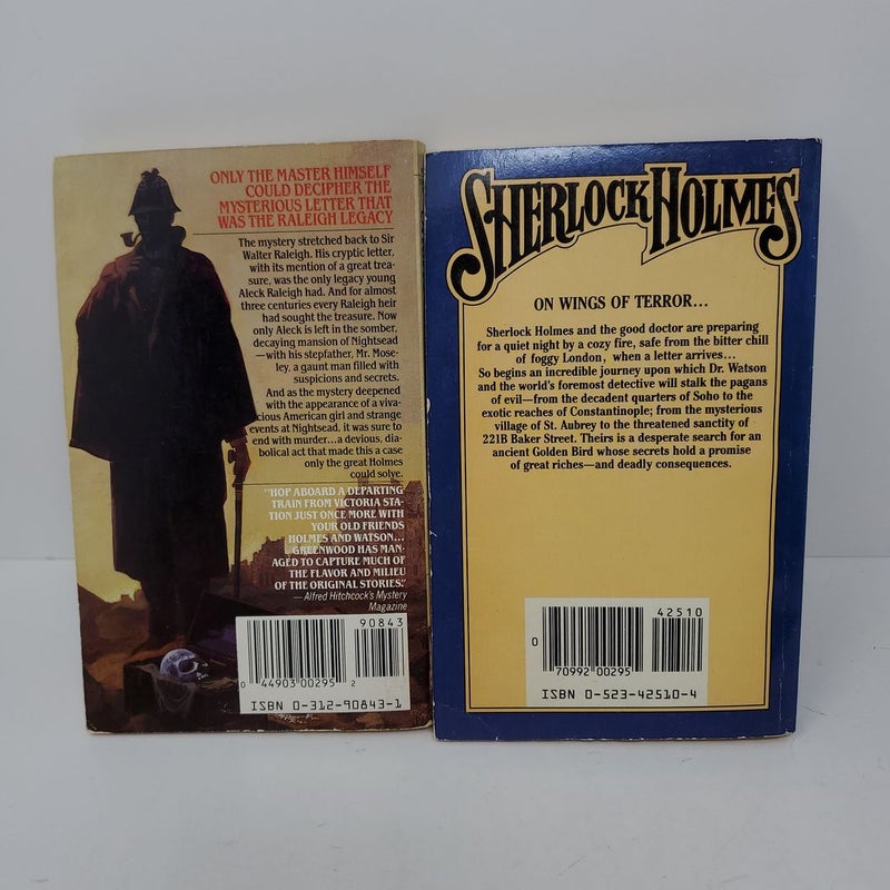 4 New Sherlock Holmes Pastiche Novels