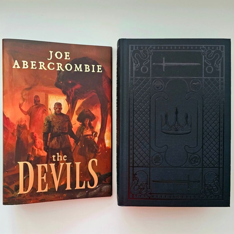 The Devils SIGNED by Joe Abercrombie Broken Binding Special Edition First Print