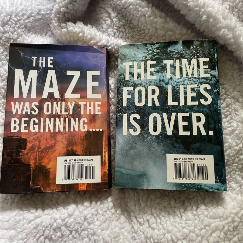 The Scorch Trials and The Death Cure