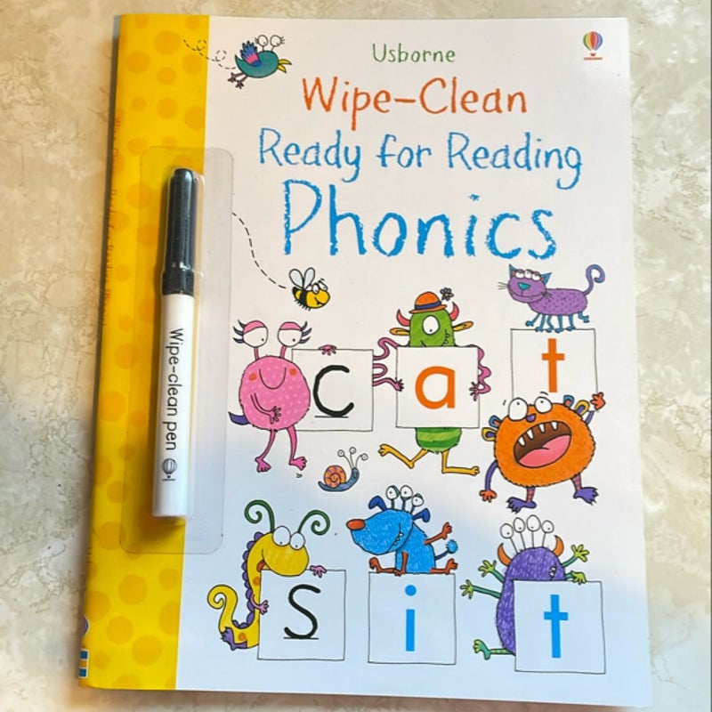 Wipe-Clean Ready for Reading Phonics