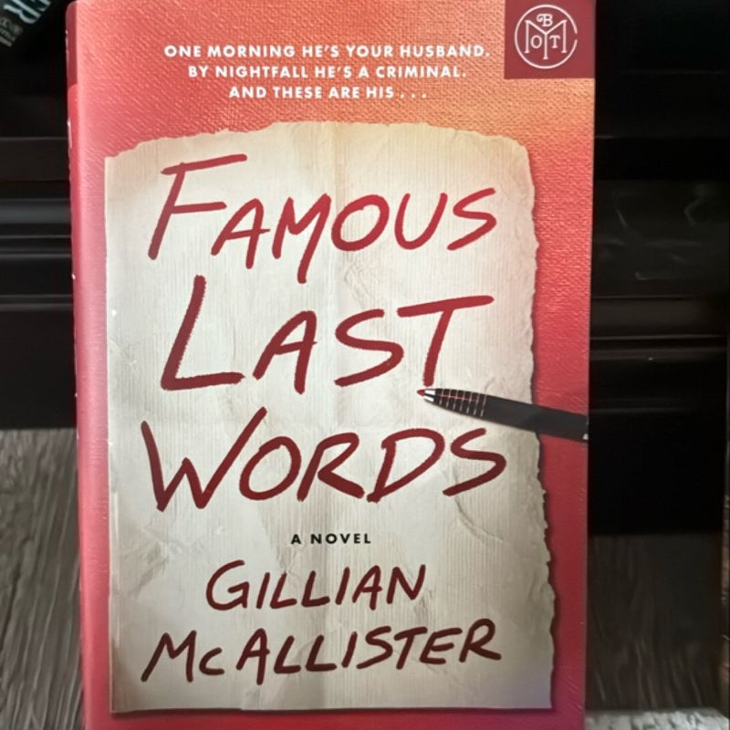 Famous Last Words