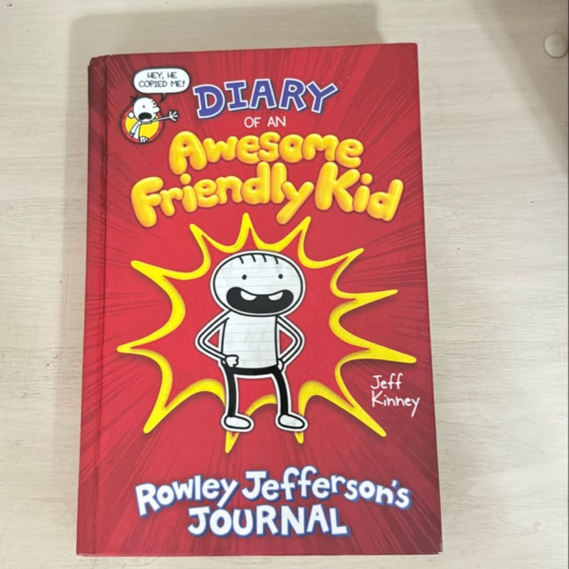 Diary of an Awesome Friendly Kid: Rowley Jefferson's Journal