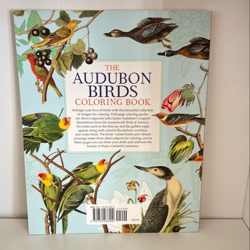 The Audubon Birds Coloring Book