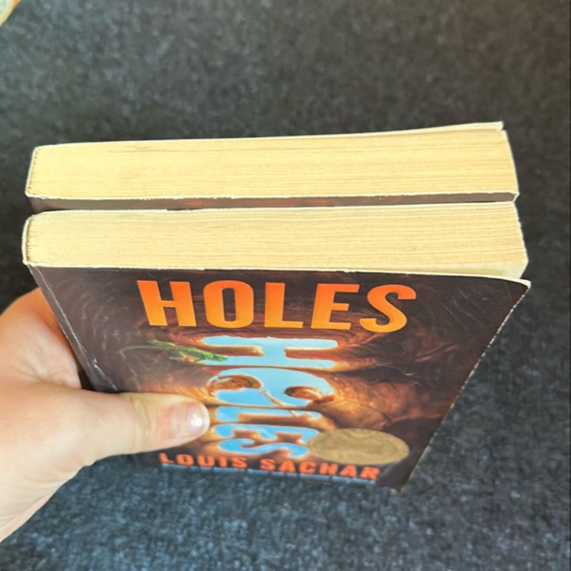 Holes - 2 Book Bundle!