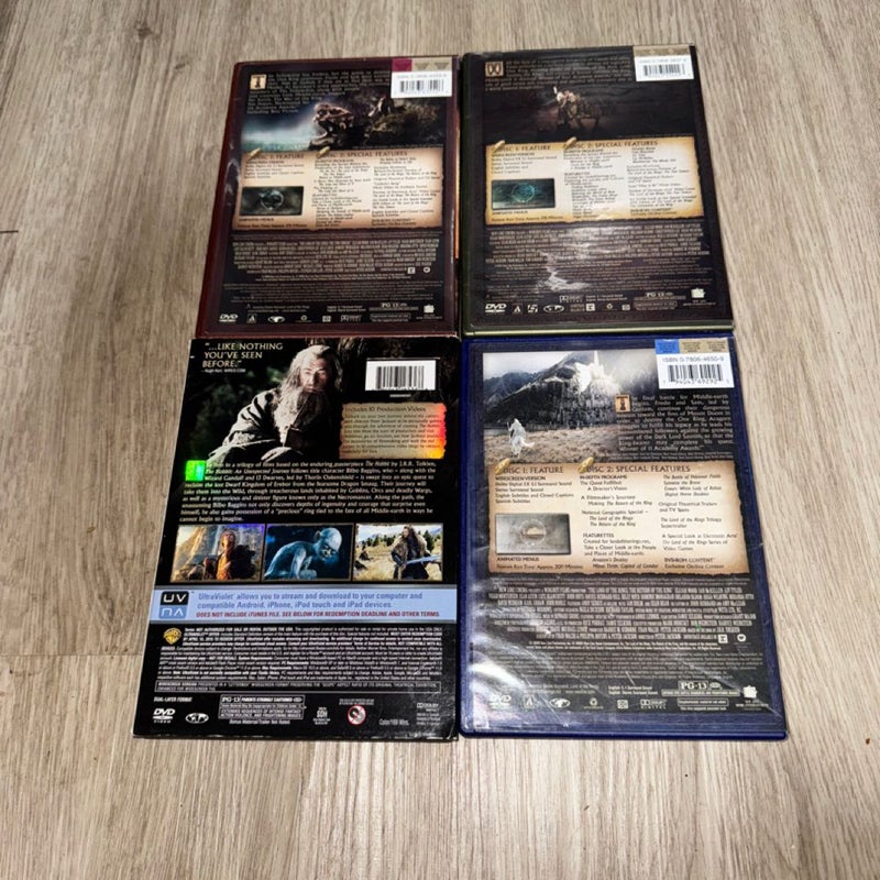 The Lord of the Rings Book, Movies, & figures 