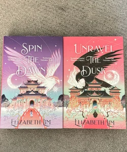 Fairyloot signed Spin the Dawn and Unravel the Dusk