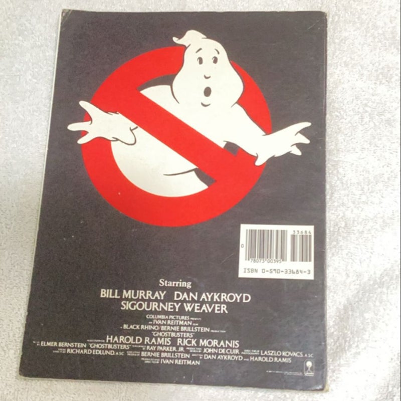 Ghostbusters A Storybook by Anne Digby Over 70 Full Color Photos