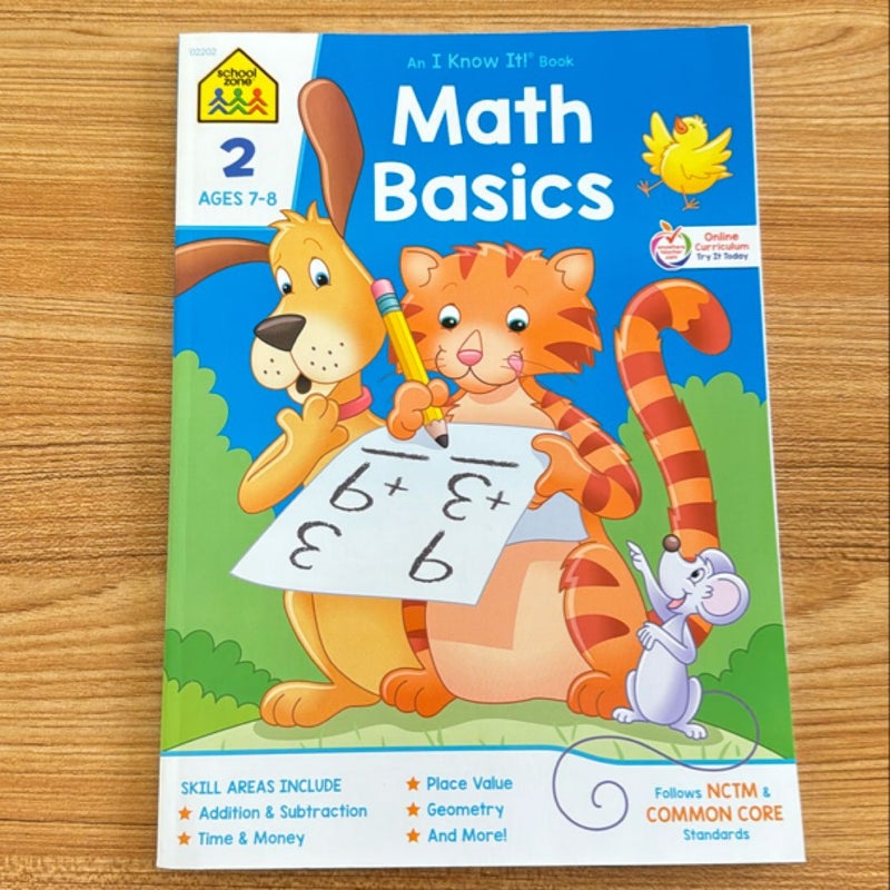 Math Basics 2 for ages 7-8, Grade 2