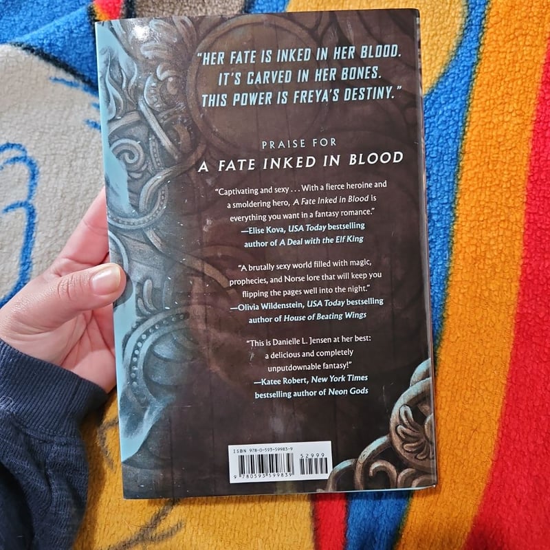 A Fate Inked in Blood by Danielle L. Jensen, Hardcover | Pangobooks