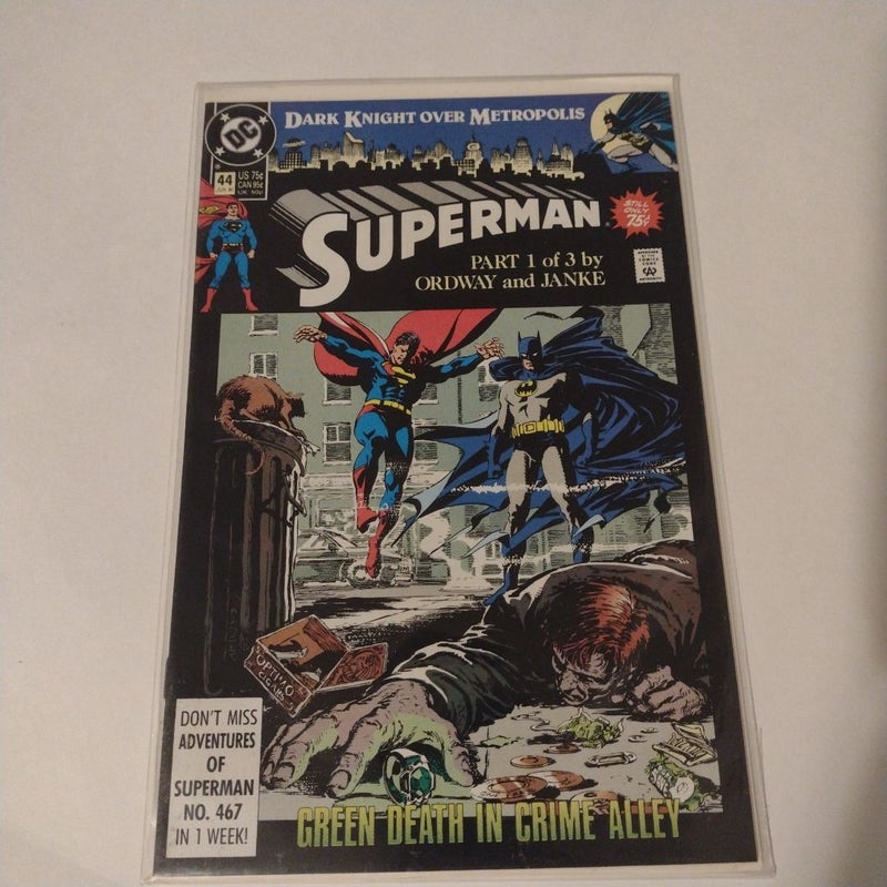  1990 DC COMICS SUPERMAN 