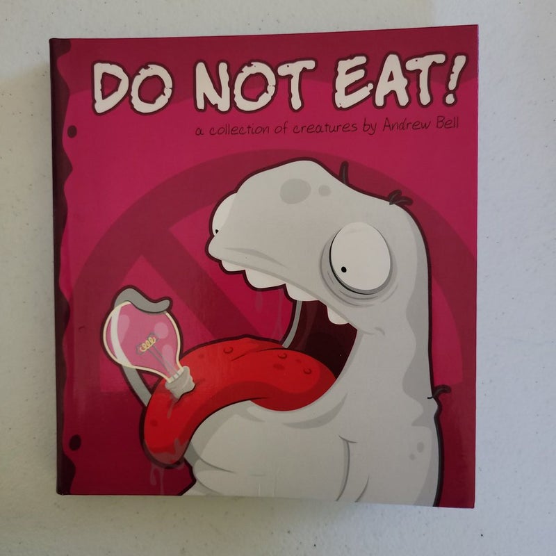 Do Not Eat with Postcard Set