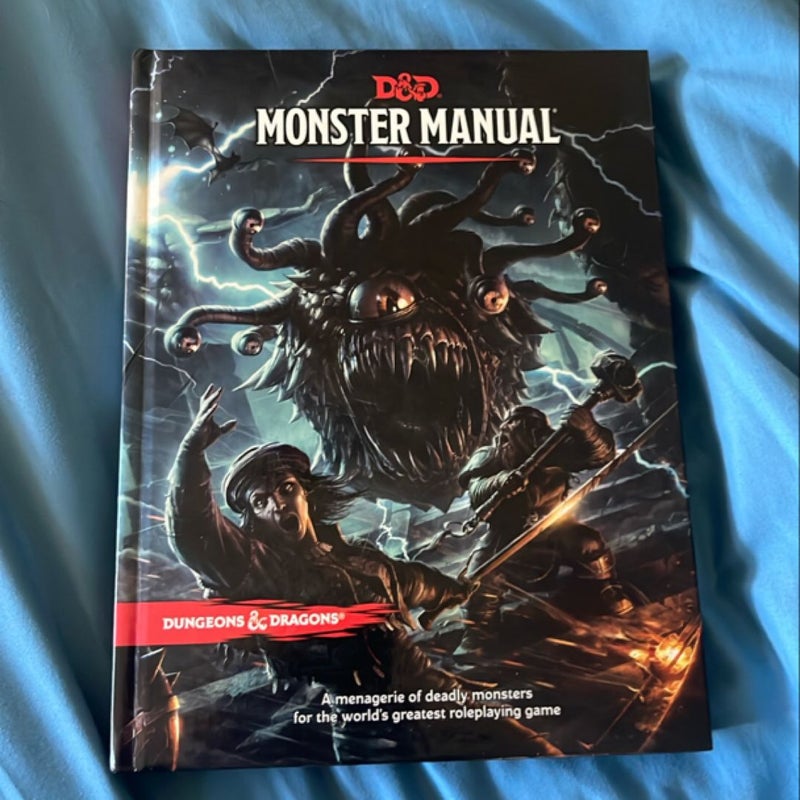 Dungeons and Dragons Monster Manual (Core Rulebook, d&d Roleplaying Game)