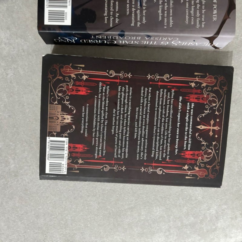 INDIE paperback lot (ashes and the star cursed king, six scorched roses, slaying the vampire conqueror)  