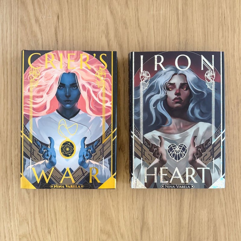 OOP Crier’s War Set SIGNED *Bookish Box Exclusive Luxe Editions*