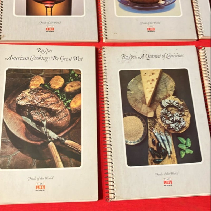 A lot 8 Time Life Cook Books 60’s & 70’s