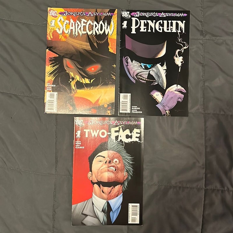 Joker’s Asylum - Penguin, Scarecrow, & Two-Face