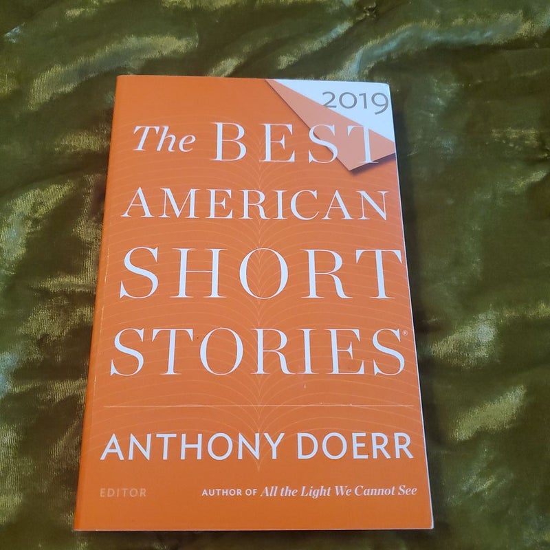 The Best American Short Stories 2019