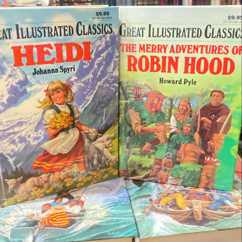 (8) Great Illustrated Classics