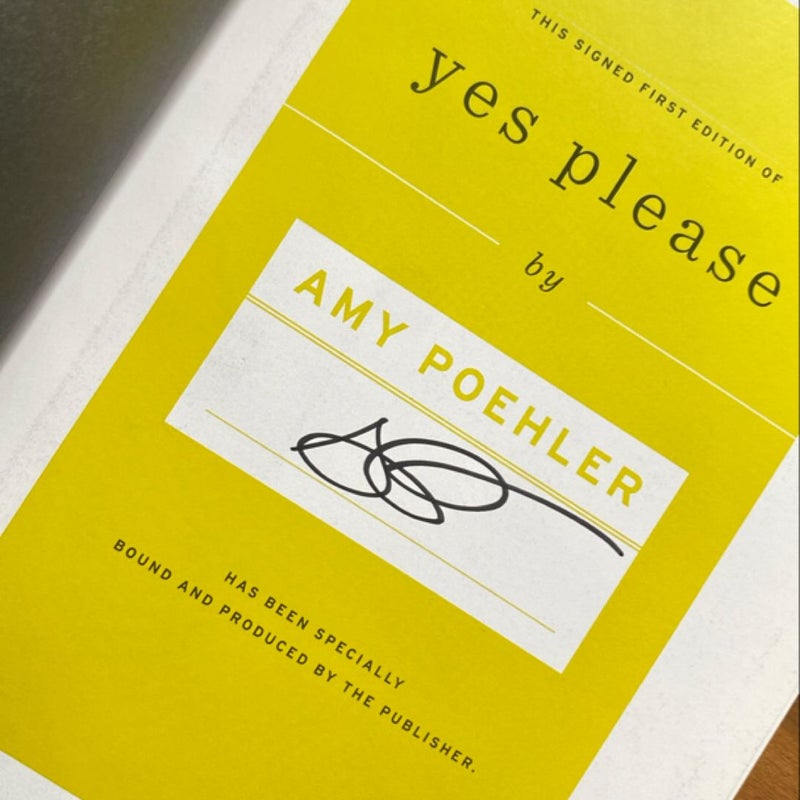 Yes Please (Signed)