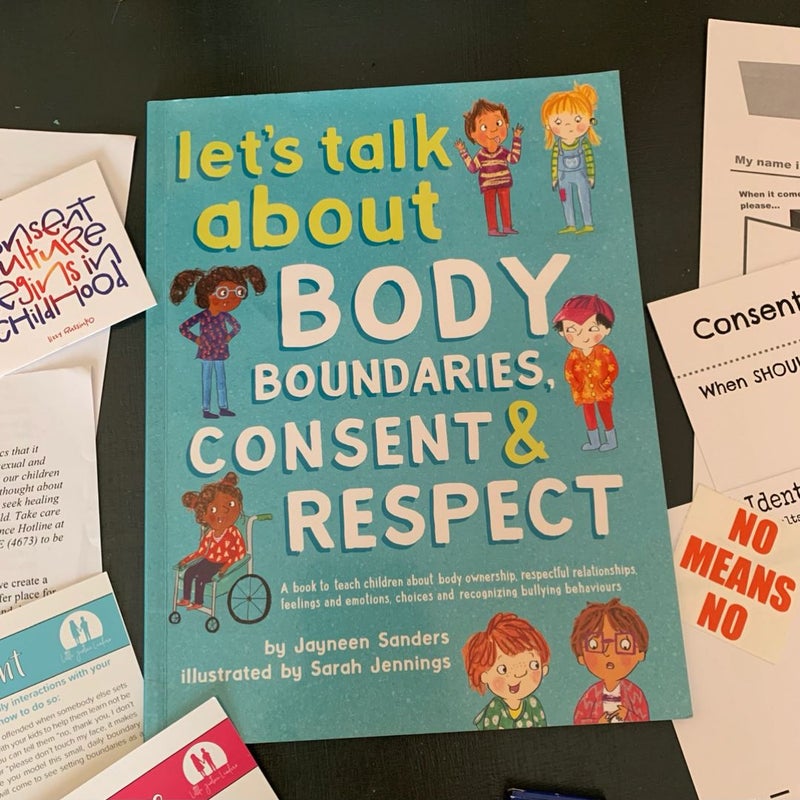 Let's Talk about Body Boundaries, Consent and Respect Little Justice Leaders Activity Pack