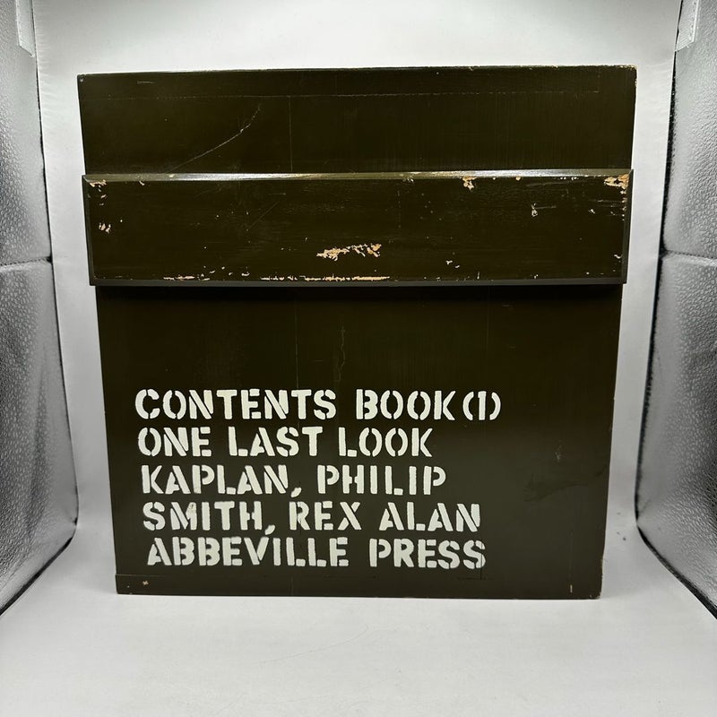 One Last Look (with Hard wood slipcase)