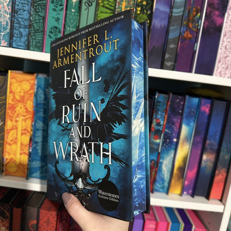 Fall of wrath and ruin waterstones exclusive by jennifer l armentout