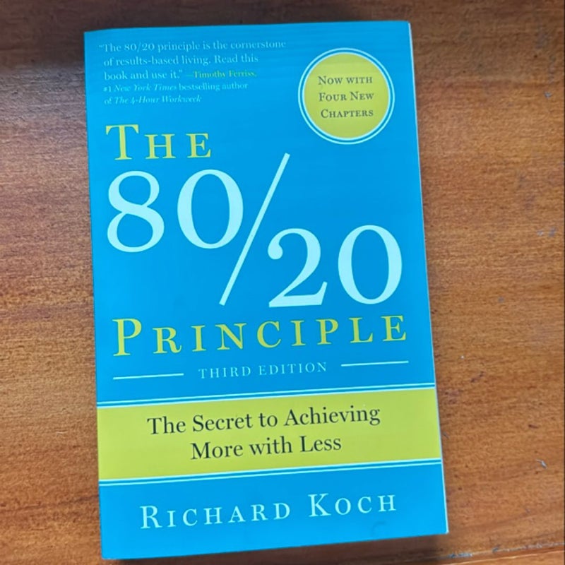 The 80/20 Principle, Expanded and Updated