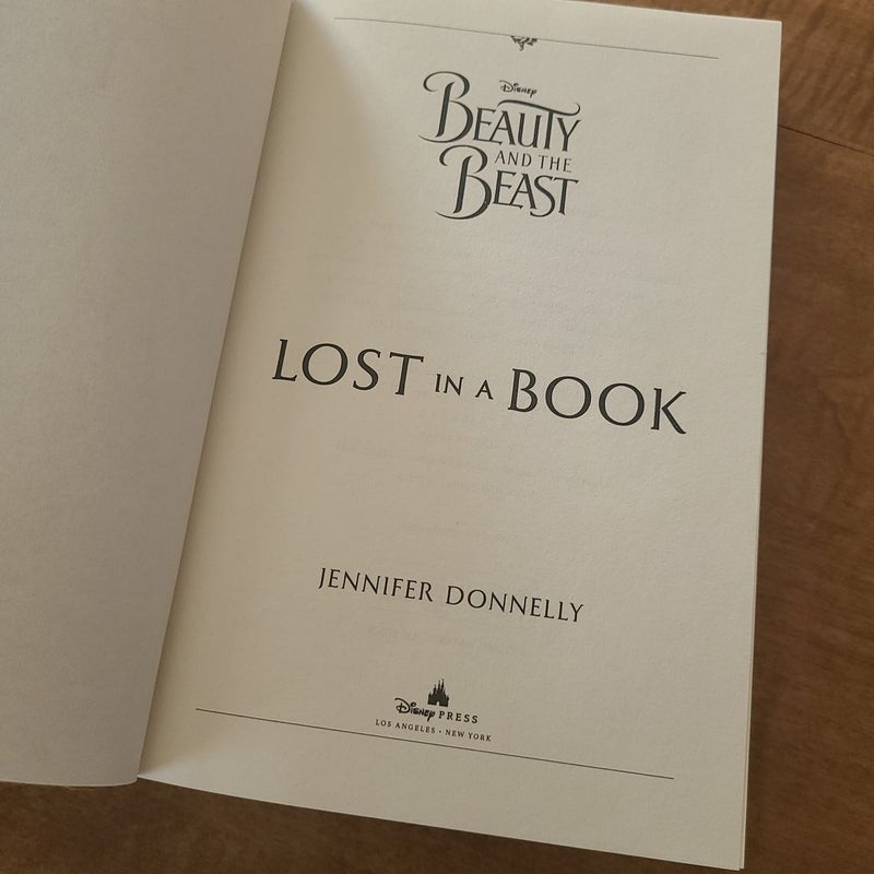 Beauty and the Beast: Lost in a Book (First Hardcover Edition)