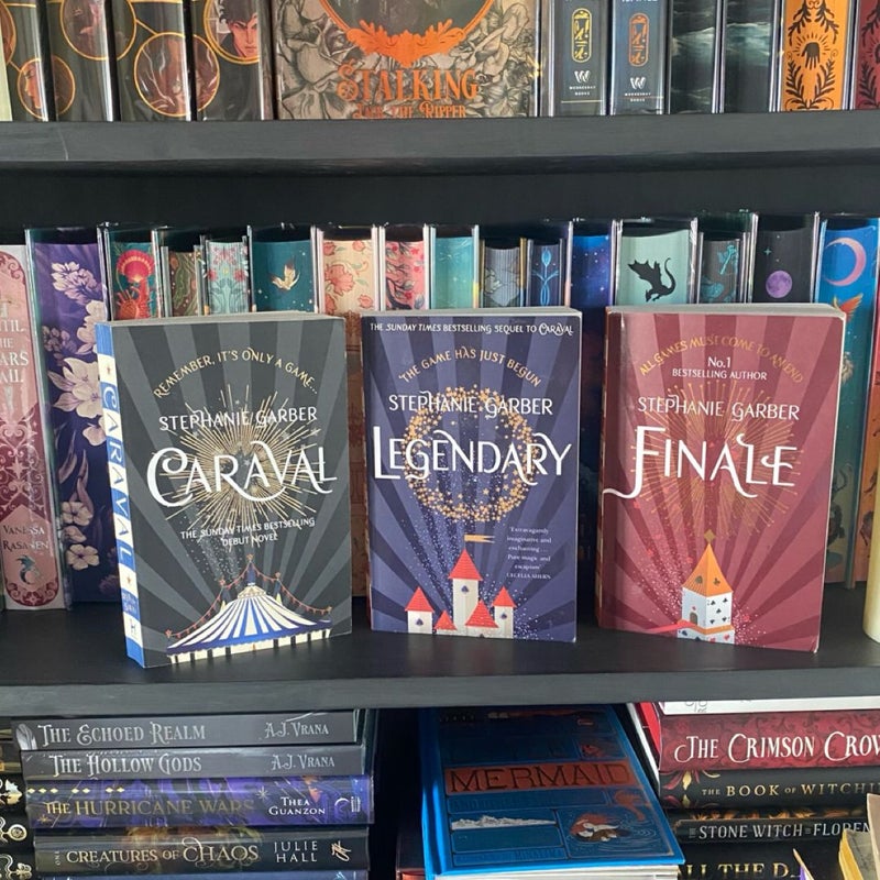 Caraval Trilogy - UK Paperbacks