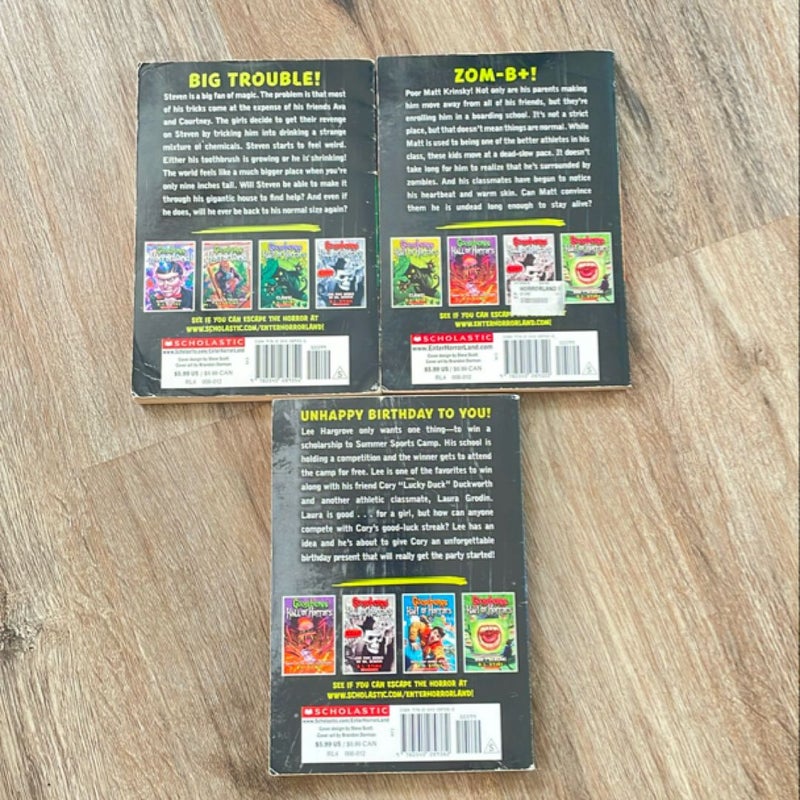 Goosebumps Hall of Horrors Bundle 