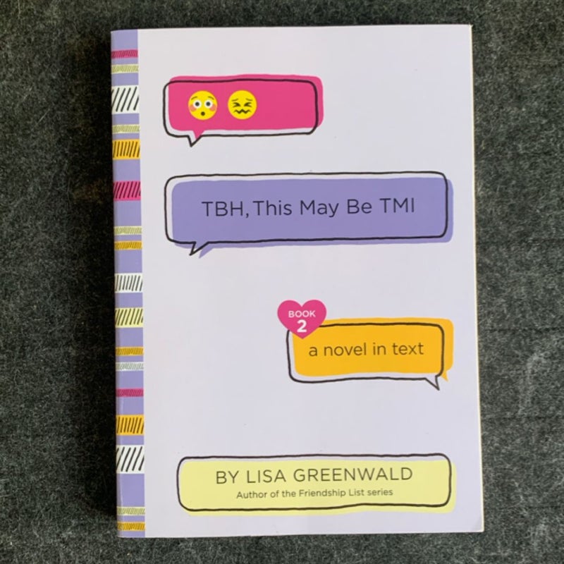 TBH #2: TBH, This May Be TMI
