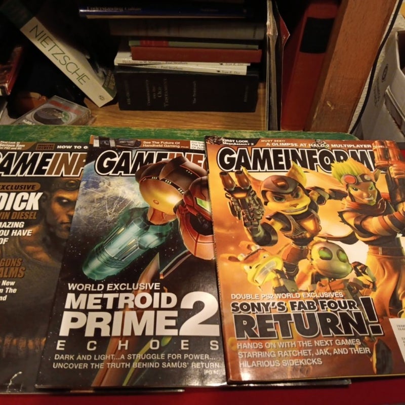 Gameinformer 11 back Issue lot 2003-2005