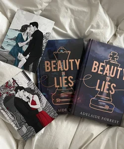 Beauty in lies pt 1 & 2 signed special edition from mystic box 